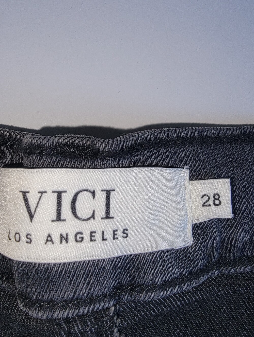 Vici Icon High-Rise Stretch Straight Leg Women’s Jeans - Black - Picture 3 of 6